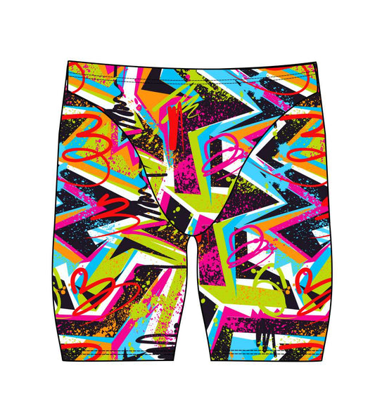 Male Jammer swimsuit - Cool Vibes Neon Design