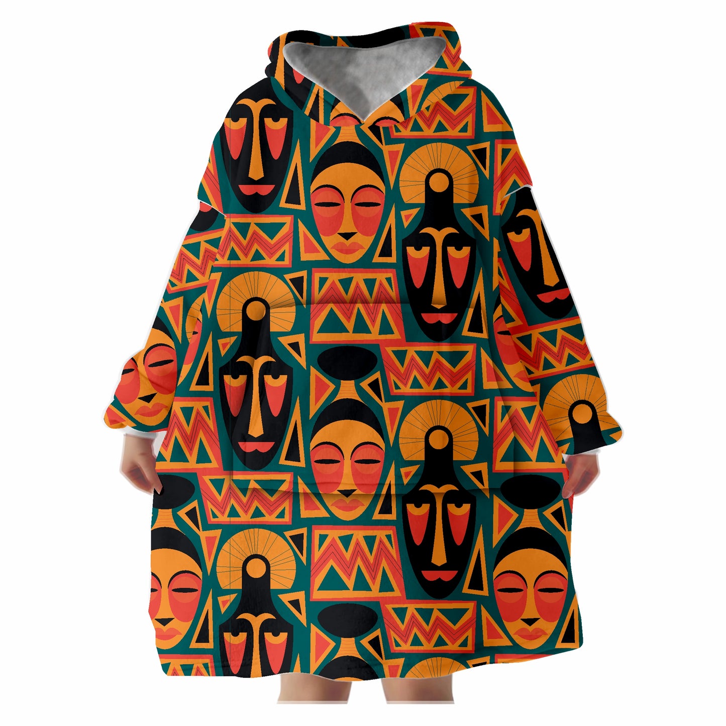 Snugglee Afro Groove Hoodie Blanket