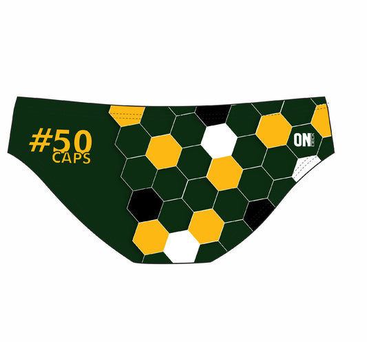 Glenwood High #50 Caps Waterpolo Chlorine Resistant Briefs