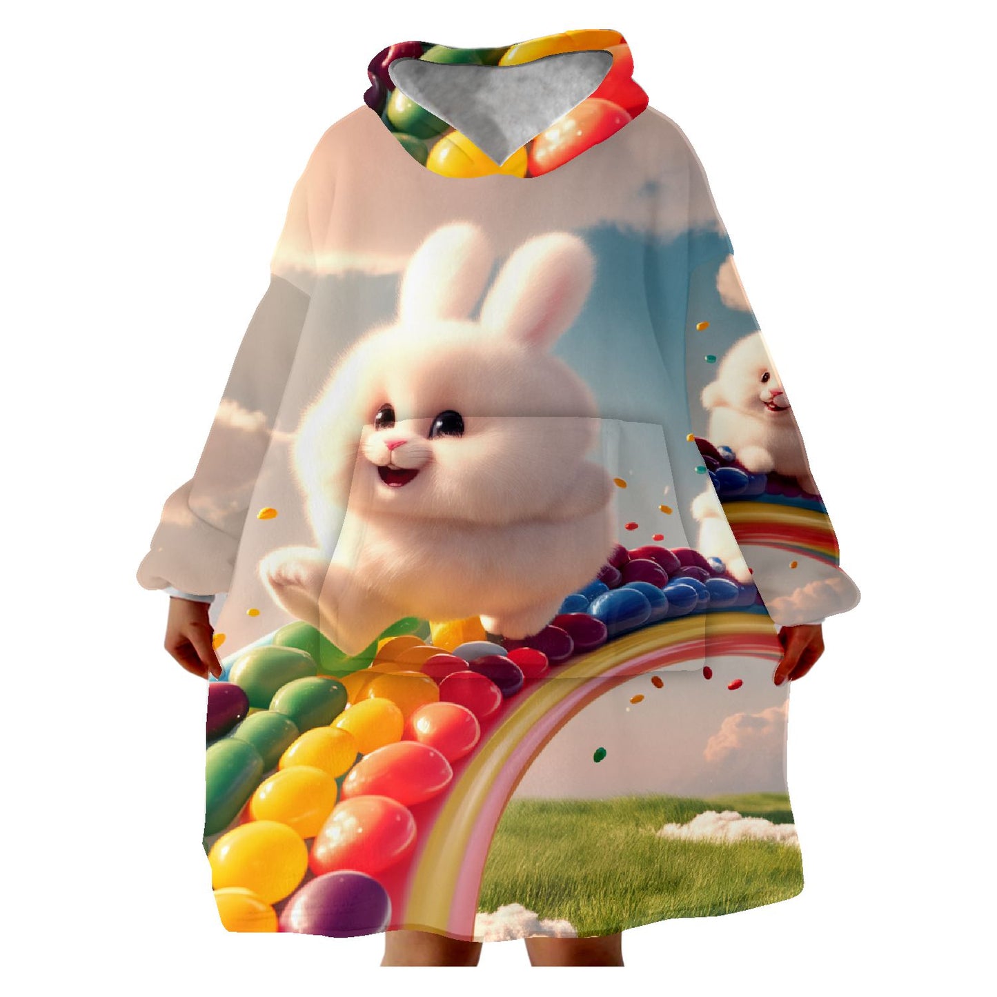 Snugglee Hops Hoodie Blanket