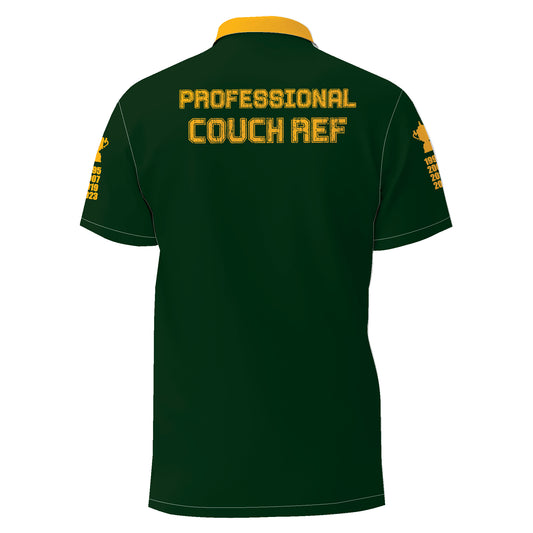 Supporters Gear Pro Couch Ref - Rugby Printed Golf Shirt