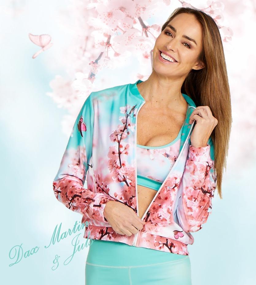 DM Originals Cherry Blossom Anahata Active Jacket