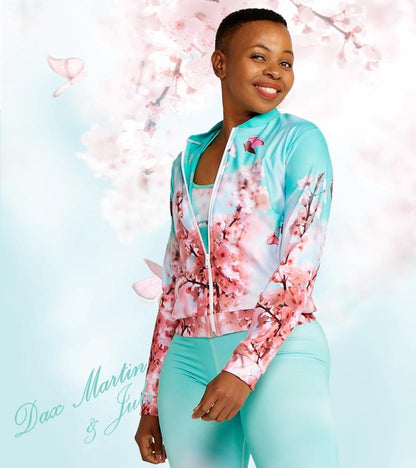 DM Originals Cherry Blossom Anahata Active Jacket