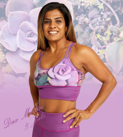 DM Originals Succulent Ajna Active Crop Top