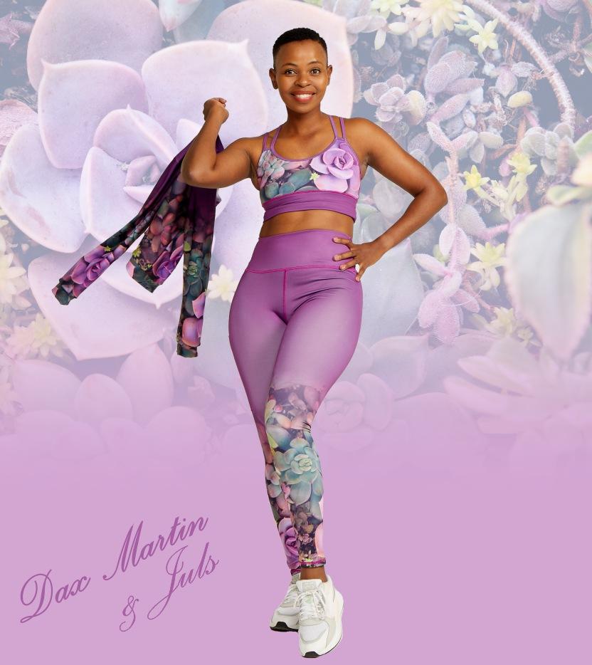 DM Originals Succulent Ajna Active Full Length Leggings