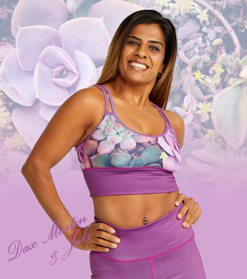 DM Originals Succulent Ajna Active Crop Top