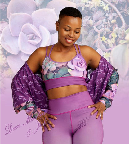 DM Originals Succulent Ajna Active Crop Top