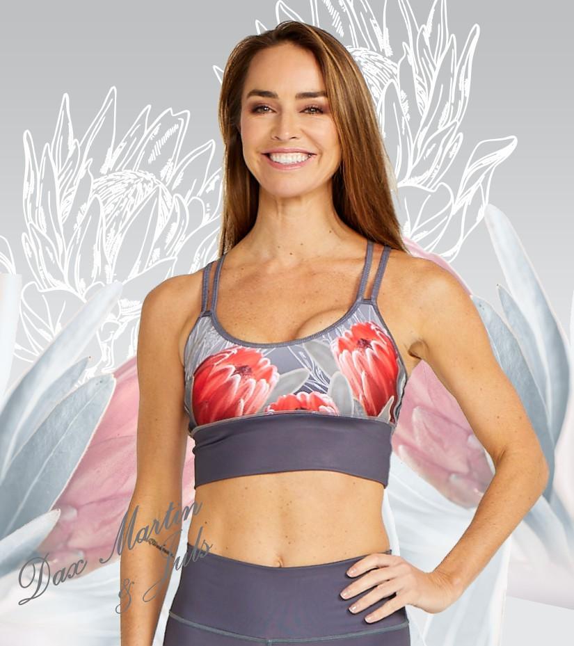 DM Originals Protea Muladhara Active Crop Top