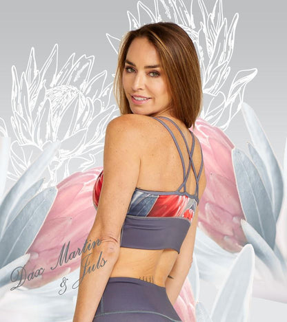 DM Originals Protea Muladhara Active Crop Top