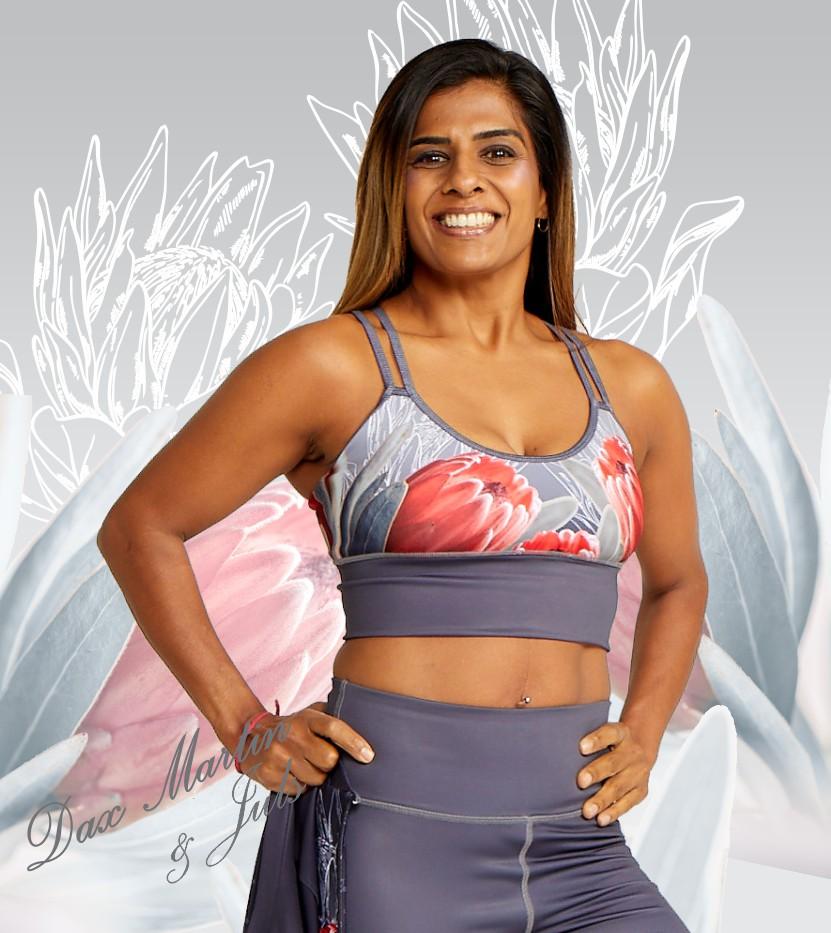 DM Originals Protea Muladhara Active Crop Top