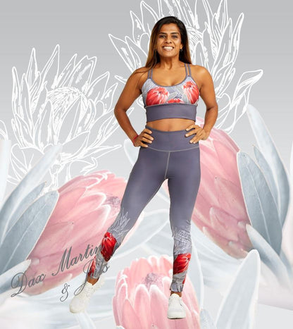 DM Originals Protea Muladhara Active Full Length Leggings