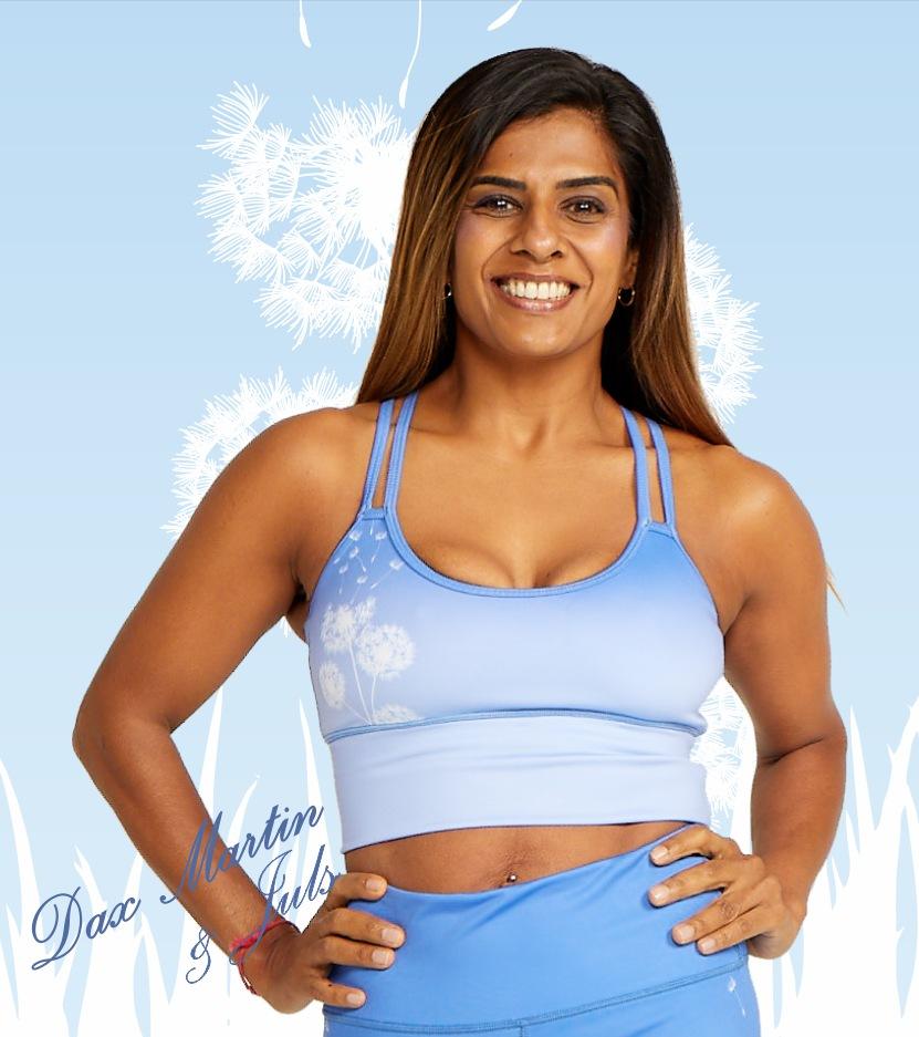 DM Originals Danelion Vishuddha Active Crop Top