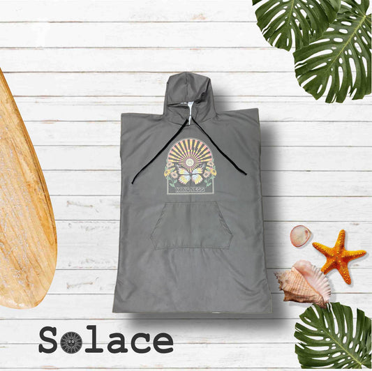 Solace Kindness Poncho Hooded Towels