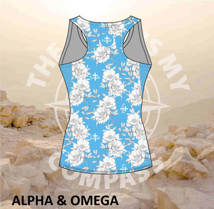 Alpha & Omega GRATEFUL PEONY Run Vest