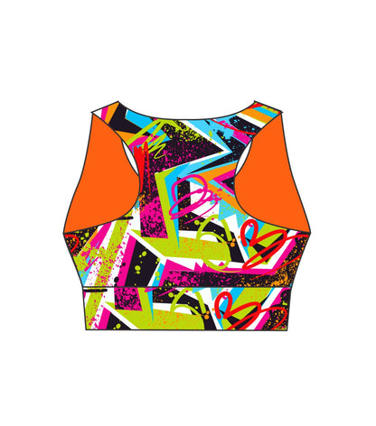 Cool Vibes Ladies Active Crop Top