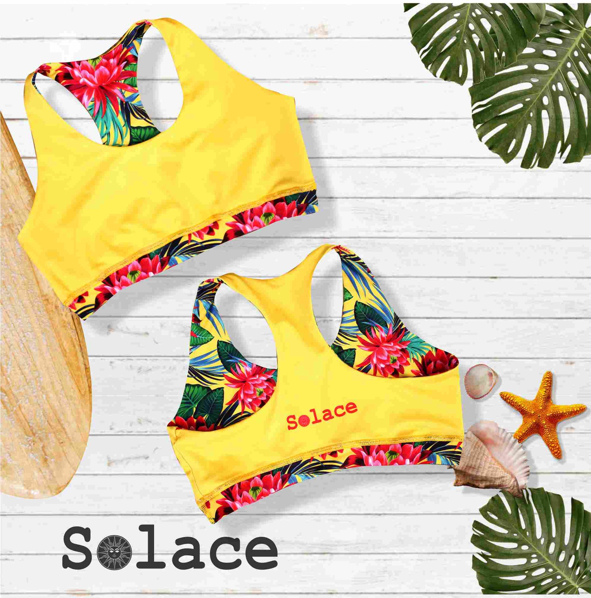 Solace Nihoa Reversible Crop Top