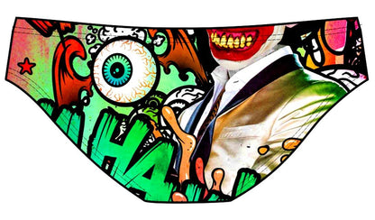 Male brief swimsuit- Suicide S - DG apparel competitive swimwear lifesaving waterpolo south african flag swimwear triathlon running