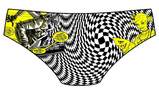 Male brief swimsuit- Tank G - DG apparel competitive swimwear lifesaving waterpolo south african flag swimwear triathlon running