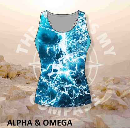 Alpha & Omega The Lord is My Compass Run Vest