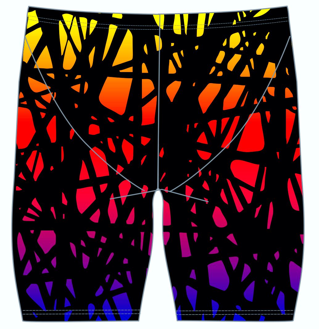 Male jammer swimsuit - Neon web