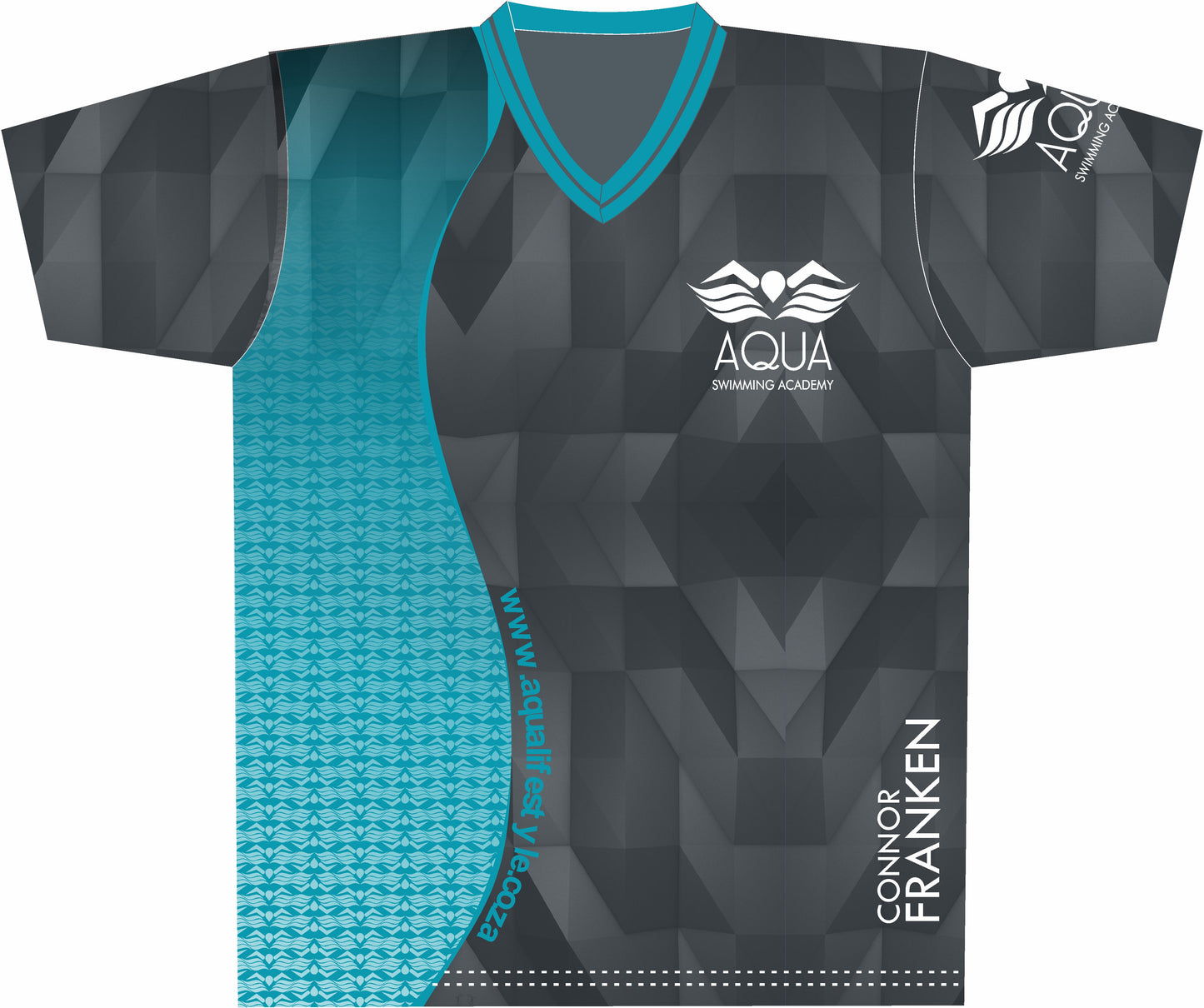 Aqua Swimming Academy Podium Shirts