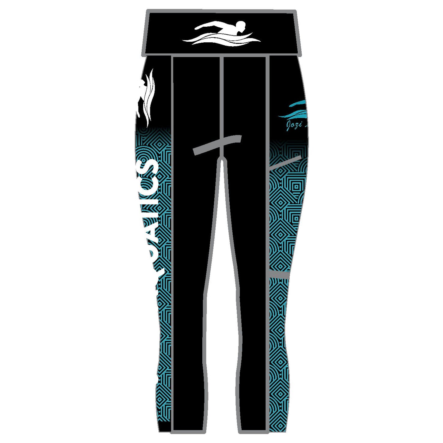 Jozi Aquatics Club Athleisure Leggings