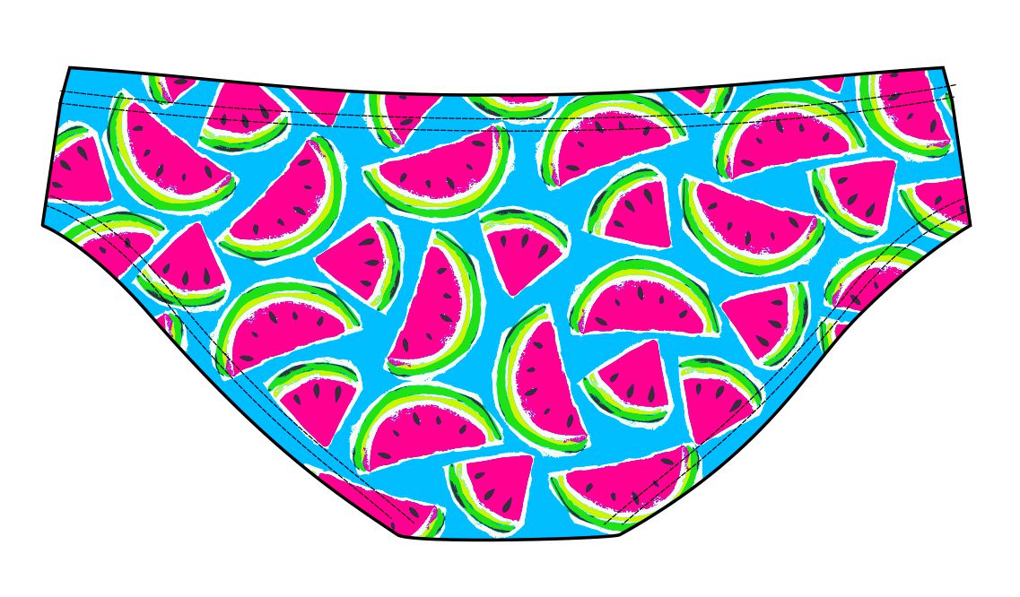 Male brief swimsuit -  Water Melons