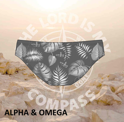 Alpha And Omega WORTHY  Bikini Bottom